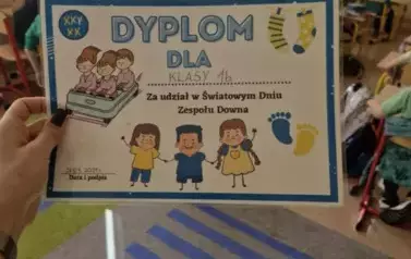 Światowy Dzień Os&oacute;b z Zespołem Downa w naszej szkole 12