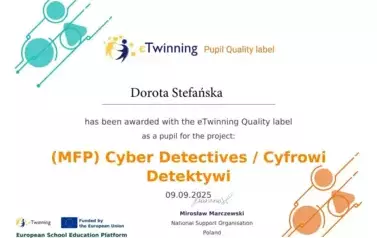 Sukcesy w projekcie e-twining 4
