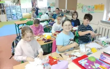 Tw&oacute;rcze działania klasy 3a 8