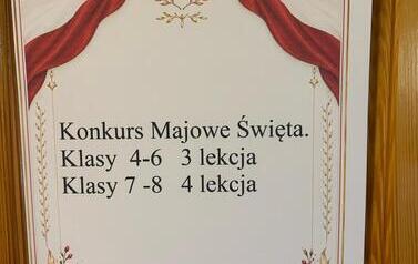 Konkurs z okazji świąt majowych 10