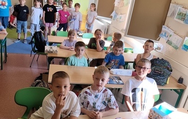 Wizyta dzieci z 0a w klasie 3a 2