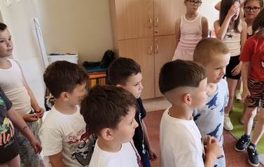 Wizyta dzieci z 0a w klasie 3a 5
