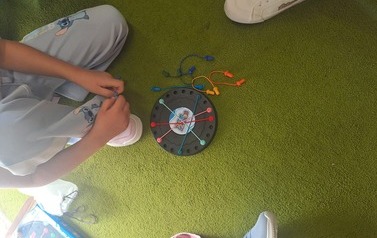 Pierwsze dni klasy 1a w szkole 14
