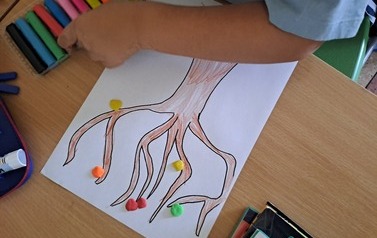 Dzień kropki w 1a 9