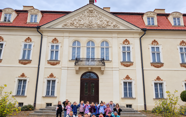 Wycieczka do Nieborowa klasy 3b 1