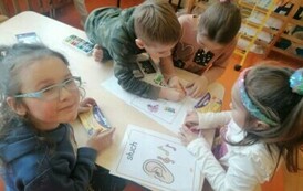Tydzień zmysł&oacute;w w klasie "0B" 4