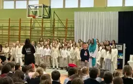 Wizyta Scholi w SP1 24