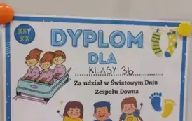 Światowy Dzień Os&oacute;b z Zespołem Downa w naszej szkole 23