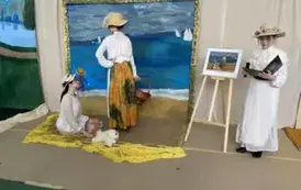 Obrazy z życiem - wojew&oacute;dzki konkurs plastyczno-scenograficznym 1