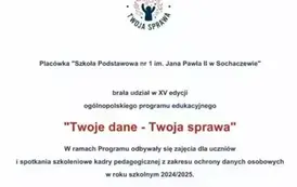 Twoje dane - twoja sprawa 1