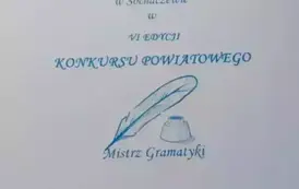 Sukcesy polonistyczne klasy 8a w konkursach powiatowych 4