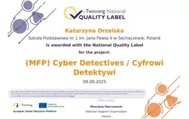 Sukcesy w projekcie e-twining 1