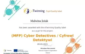 Sukcesy w projekcie e-twining 2