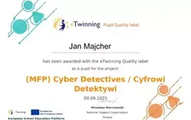 Sukcesy w projekcie e-twining 3