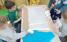 W krainie mrozu u lodu - zajęcia techniczno-plastyczne 6