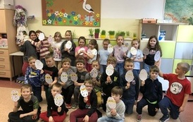 Wielkanocne życzenia od klasy 1a 1