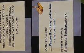 XIII Powiatowy Konkurs plastyczno-literacki &bdquo;Poszukujemy drogowskaz&oacute;w w poezji księdza Jana Twardowskiego&rdquo; 2