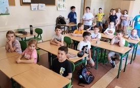 Wizyta dzieci z 0a w klasie 3a 1