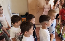 Wizyta dzieci z 0a w klasie 3a 5