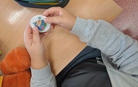 Pierwsze dni klasy 1a w szkole 7