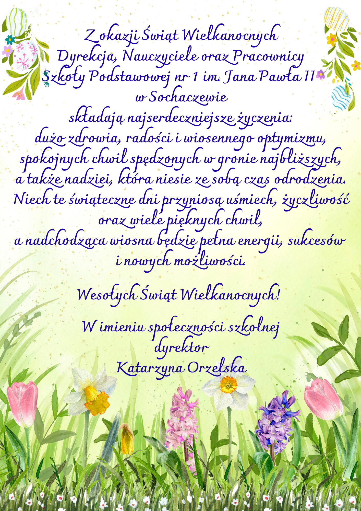 życzenia wielkanocne