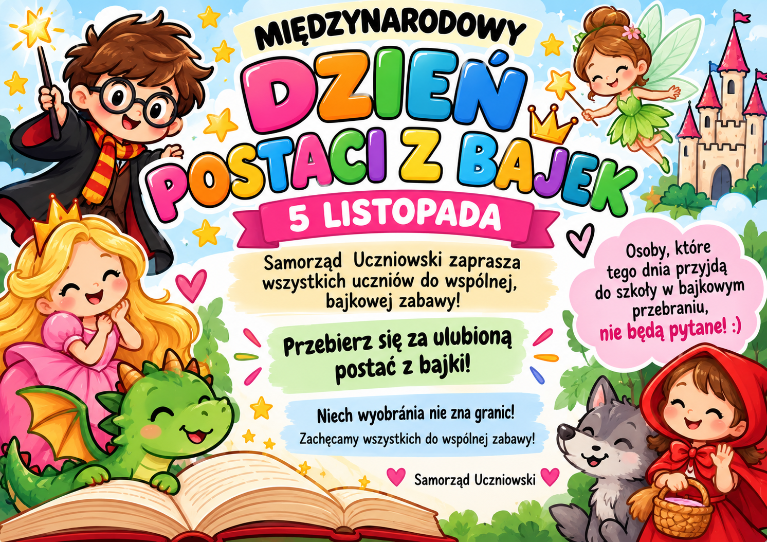 Międzynarodowy Dzień Postaci z&nbsp;Bajek