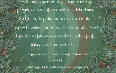 Zdjęcie do Życzenia Bożonarodzeniowe