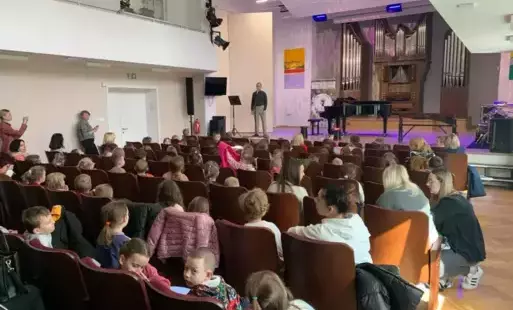 Zdjęcie do Wizyta w Państwowej Szkole Muzycznej