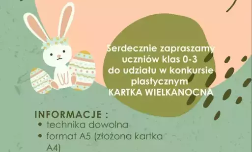 Konkurs wielkanocny