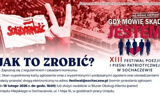 Festiwal Poezji i Pieśni Patriotycznej „Nie mówię szeptem, gdy mówię skąd jestem”.