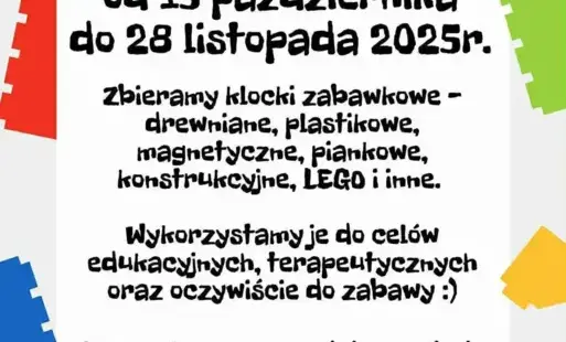Zdjęcie do Wielka zbi&oacute;rka klock&oacute;w!